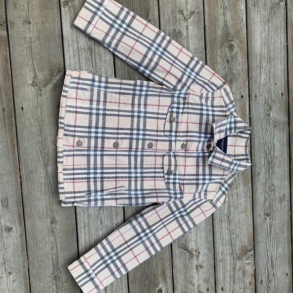 Vintage Burberry London Novacheck Bomber Jacket Size 6 - Picture 13 of 16